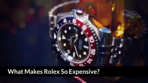 what makes rolexes so expensive|rolex increase in value.